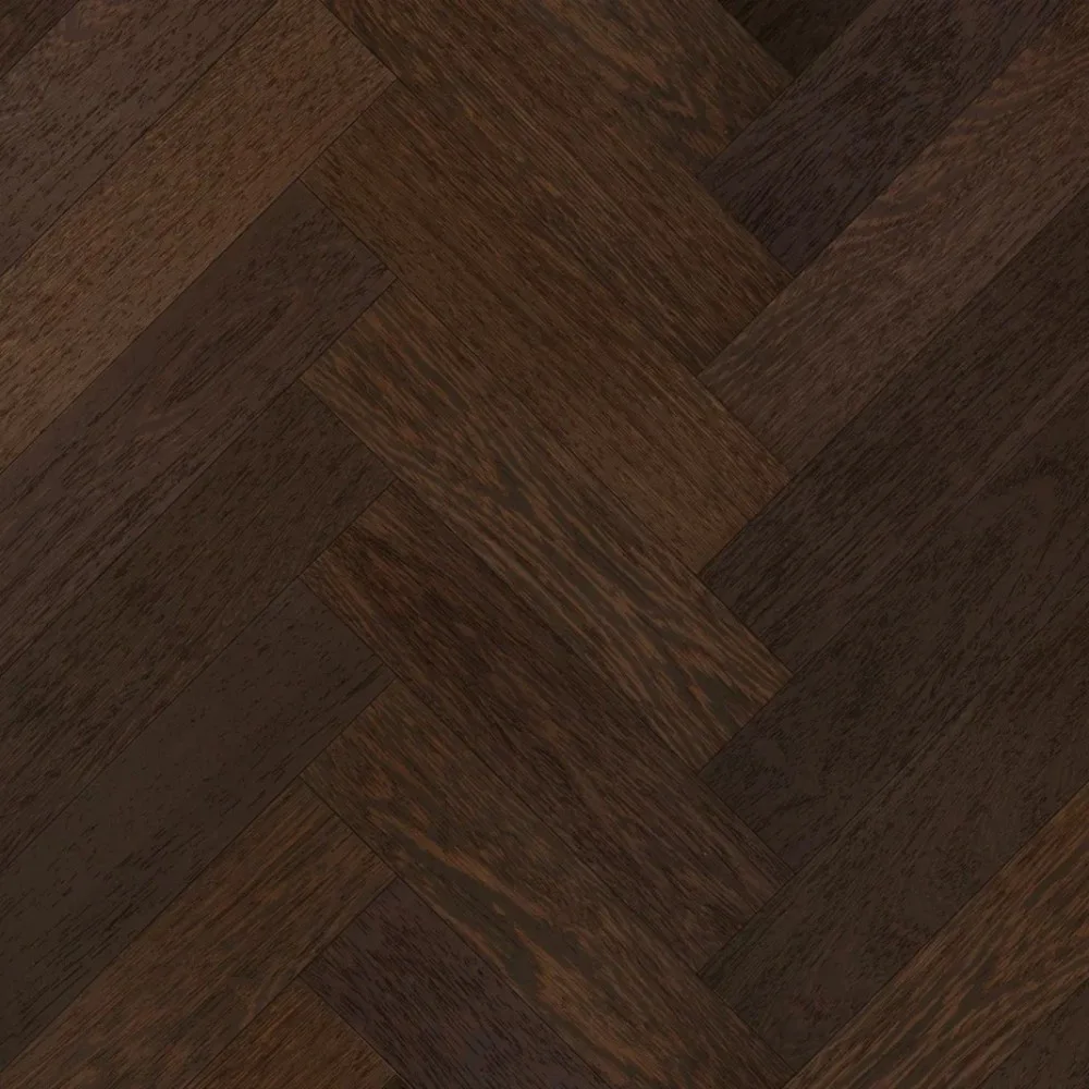 Композитная паркетная доска Quartz Parquet Штучный паркет Венге Африканский 44-550-64 венгерская елка 400×100×5