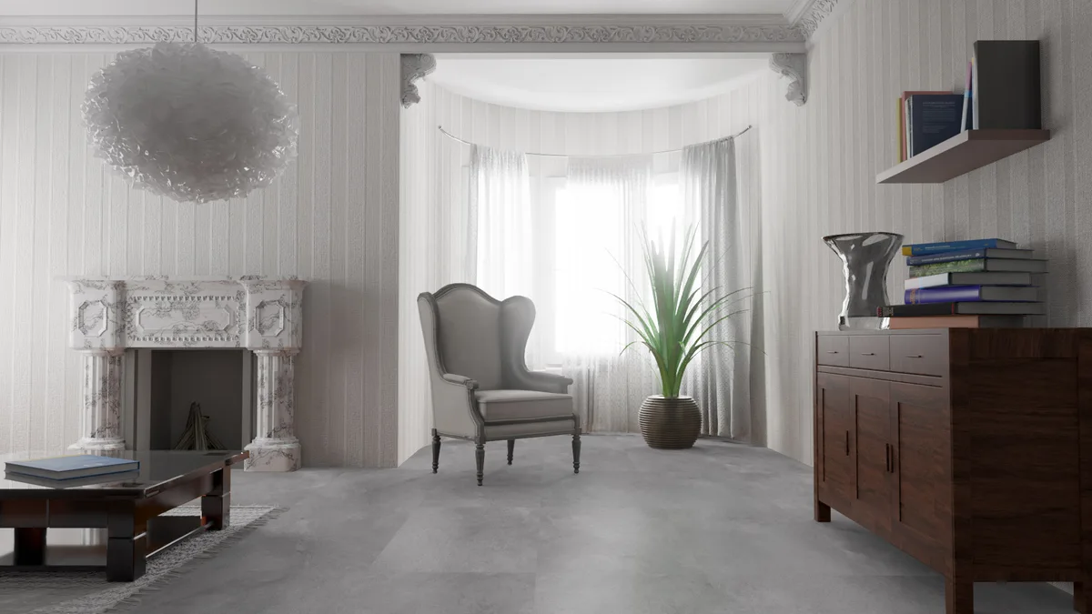 Ламинат Falquon Blue Line Max Porcelato Grigio Q1001 1220×610×8