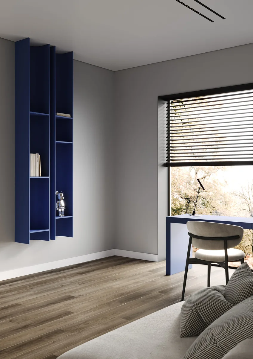 Кварцвиниловый SPC ламинат Home Expert Prime Дуб Гляссе 4105-234 1220×150×4