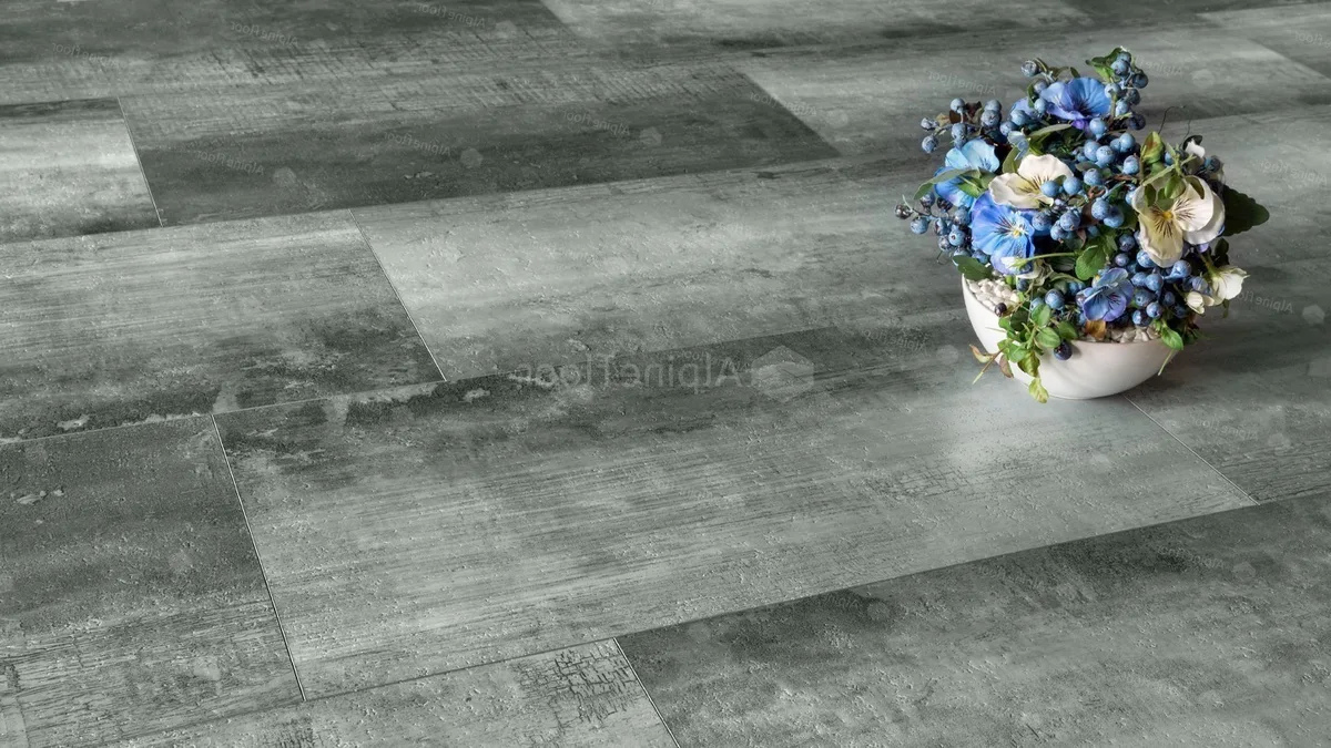 Кварцвиниловая плитка Alpine Floor клеевая Light Stone Корноулл ECO 15-1 608×303×2,5
