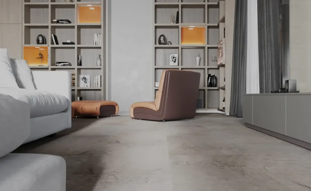 Кварцвиниловая плитка Vinilam клеевая Ceramo Stone Glue Португальский Камень 91905 950×475×2,5