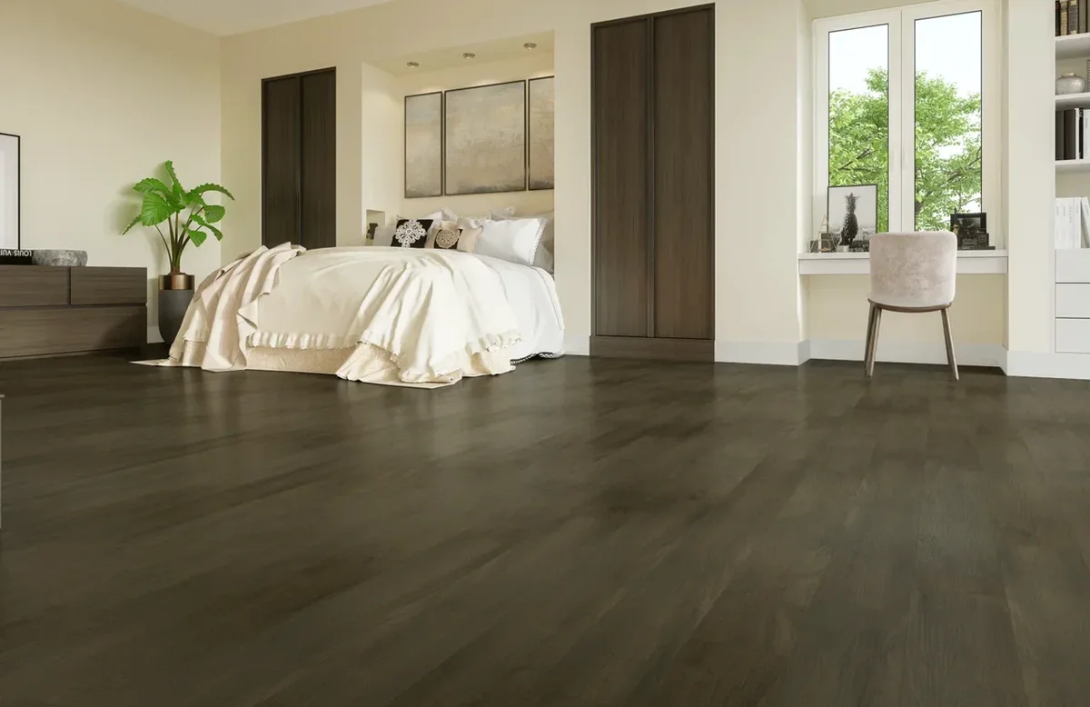 Кварцвиниловый SPC ламинат Home Expert Natural Орех классический 2178-04 1220×150×3,5