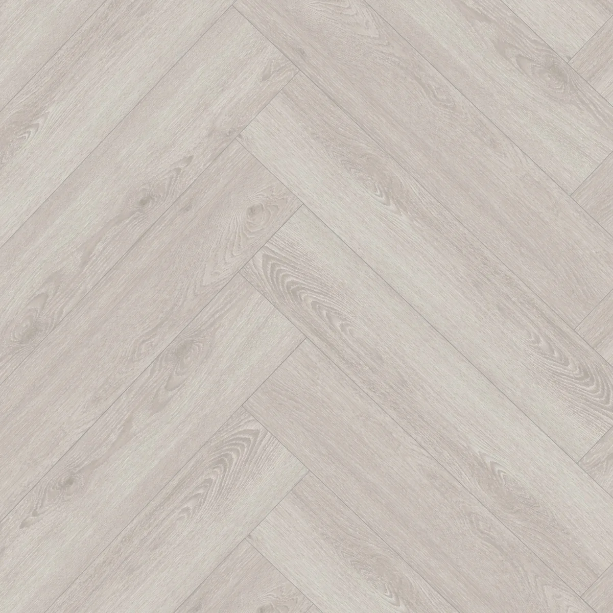 Кварцвиниловый SPC ламинат Floor Factor Herringbone White Smoke Oak HB.02 венгерская елка 675×135×5