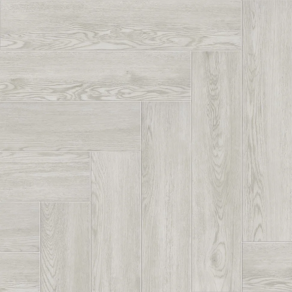 Кварцвиниловый SPC ламинат Alpine Floor Parquet Light Дуб Арктик ECO 13-4 венгерская елка 600×125×4