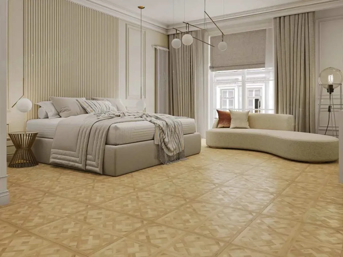 Кварцвиниловый SPC ламинат Alpine Floor Parquet Sirocco Версаль ECO 25-1 595×595×6