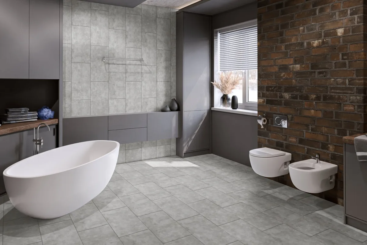 Кварцвиниловый SPC ламинат Damy Floor Ascent Strong Броуд-Пик 125-2-ST 610×305×5,2