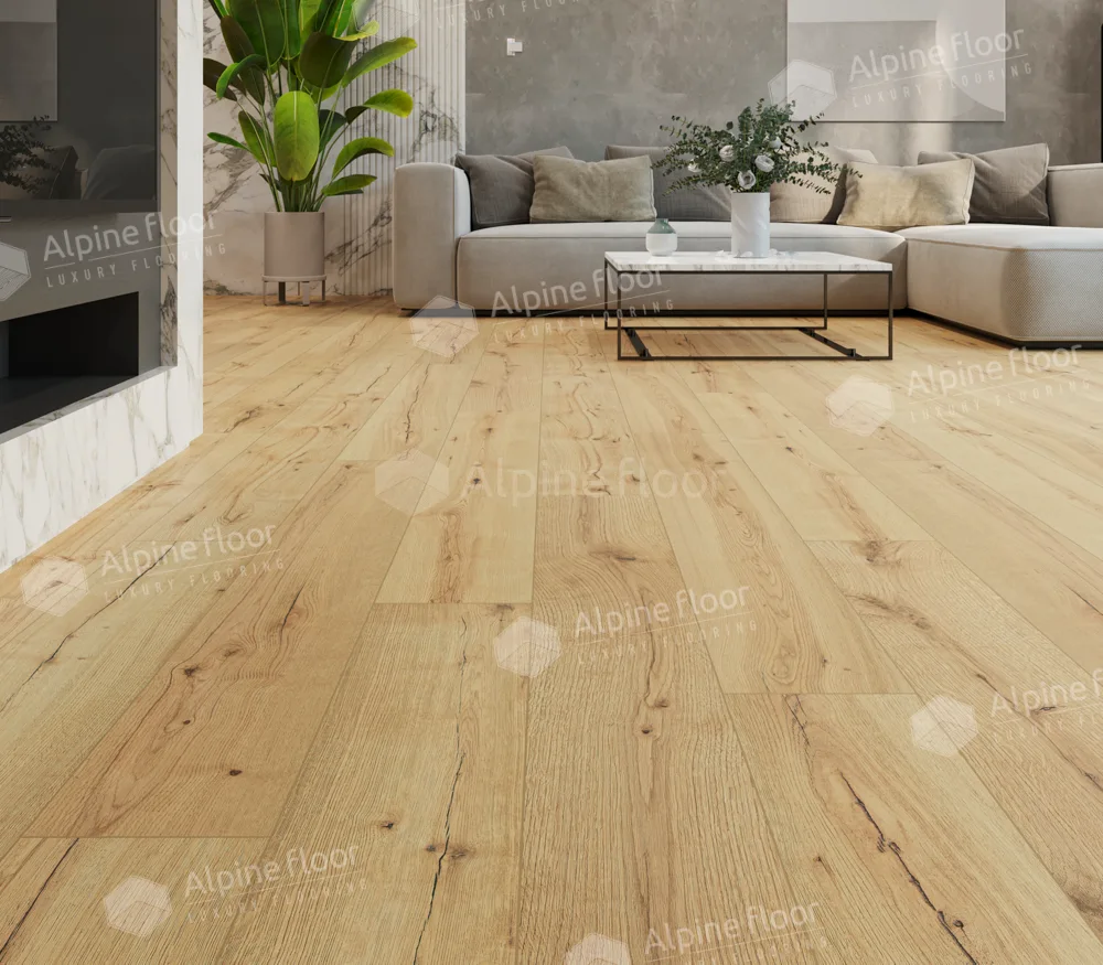 Кварцвиниловый SPC ламинат Alpine Floor ProNature Flushing Bay 61874 1290×203×4