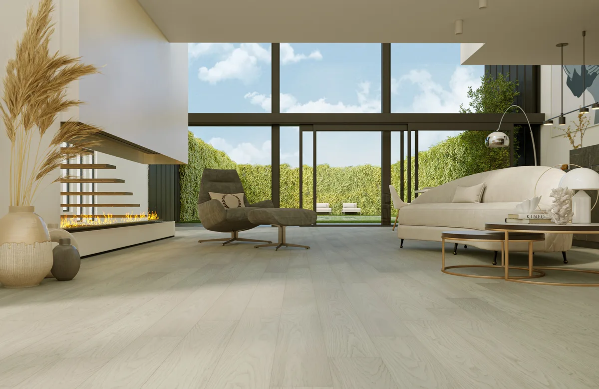 Композитная паркетная доска Quartz Parquet Классик Дуб песочный 408 400-1220×152×7