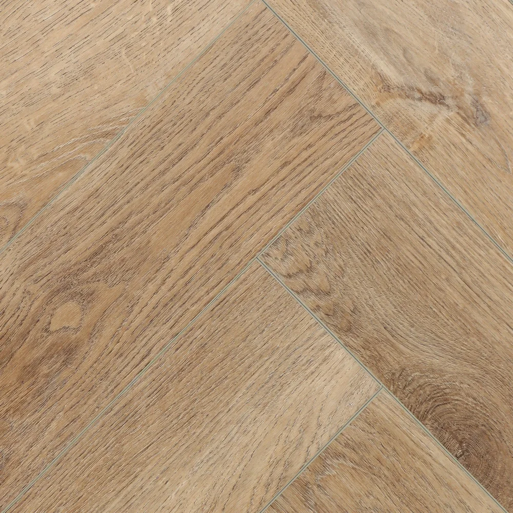 Кварцвиниловая плитка Cronafloor клеевая Herringbone Дуб Монпелье H LVT 004 венгерская елка 640×128×2,5