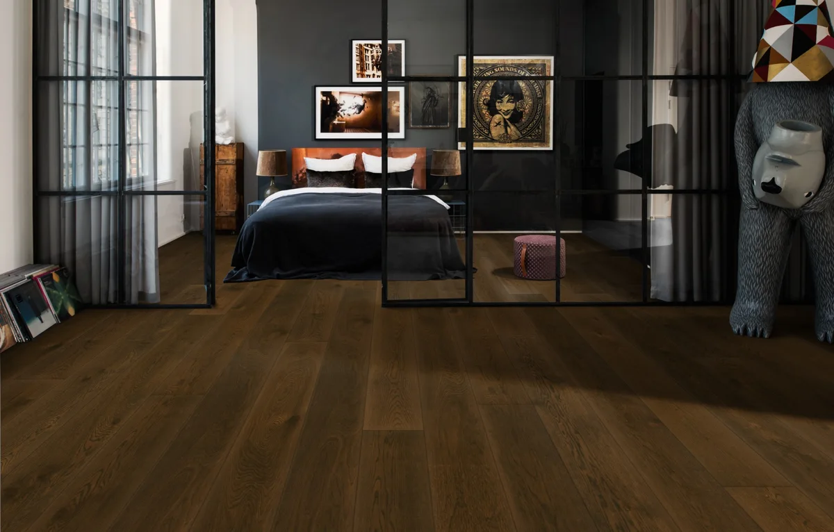 Паркетная доска Kahrs Новая классика Дуб Сепия Nouveau Tawny 151N8AEKA1KW240 Lively 2420×187×15