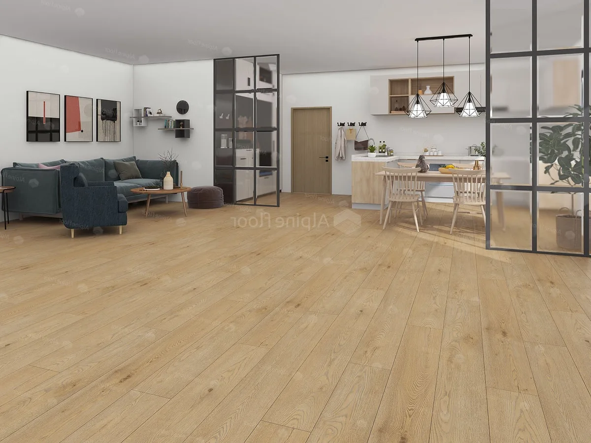 Кварцвиниловый SPC ламинат Alpine Floor Premium XL Дуб Вега ECO 7-29 1800×229×8