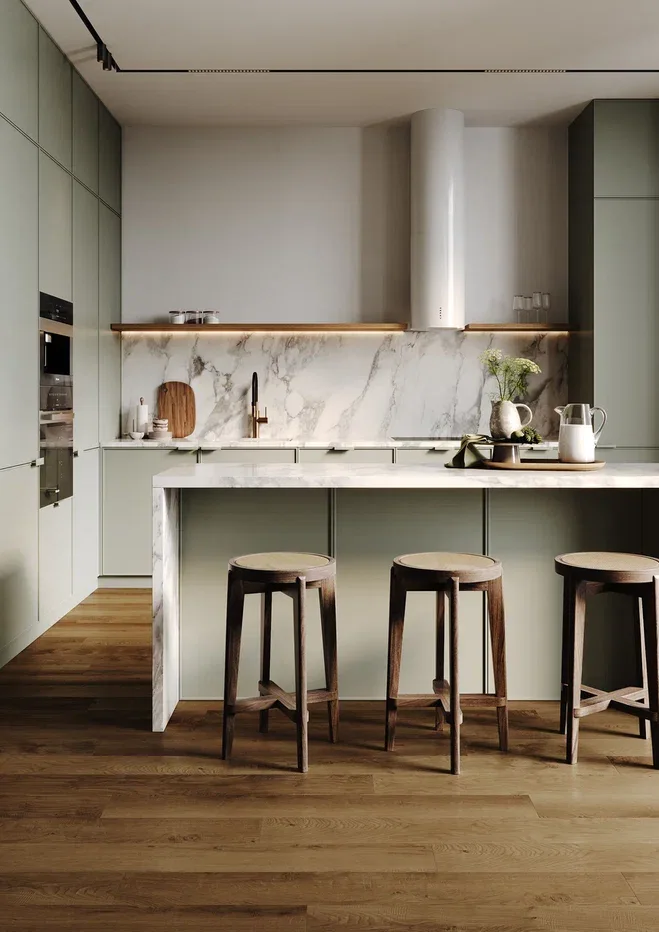 Кварцвиниловый SPC ламинат Home Expert Natural Дуб Натуральный 2061-15 1220×150×3,5