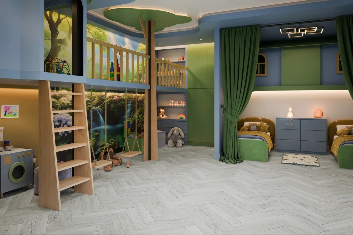 Кварцвиниловая плитка Damy Floor клеевая London LVT Кардифф 191023EL-05-LVT венгерская елка 590×118×2,5