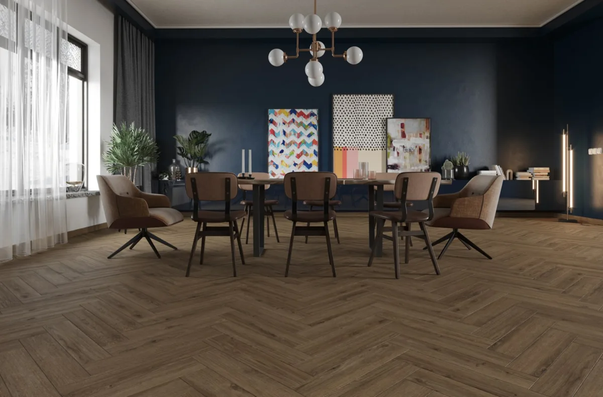 Ламинат Alpine Floor Ville Дуб Азуара 63274 венгерская елка 643×131×8