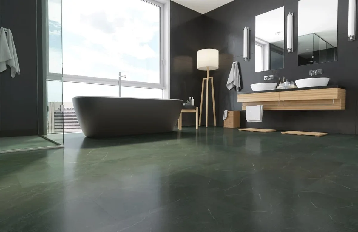 Кварцвиниловый SPC ламинат Fargo Stone Имперадор Грей 68S451 600×300×4