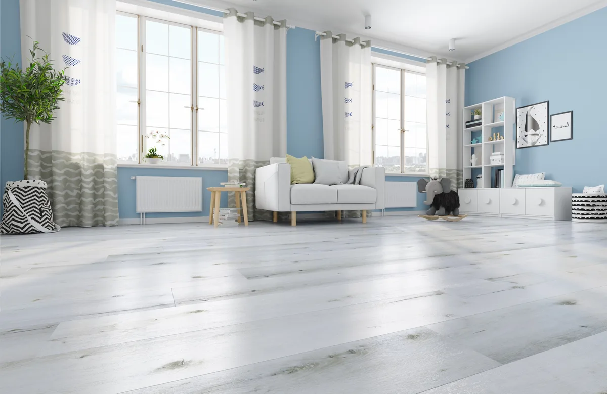 Кварцвиниловый SPC ламинат Fargo Comfort XXL Дуб Снежный DL 1601 1520×227×4