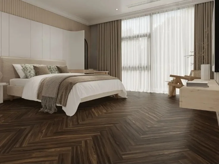 Ламинат Alpine Floor Herringbone 10 Орех Сицилия LF107-13 венгерская елка 600×100×10