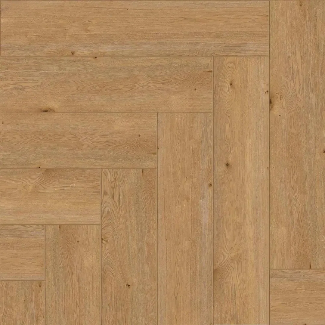 Кварцвиниловая плитка Alpine Floor клеевая Parquet LVT Дуб Хатиса ЕCО 16-27 венгерская елка 590×118×2,5