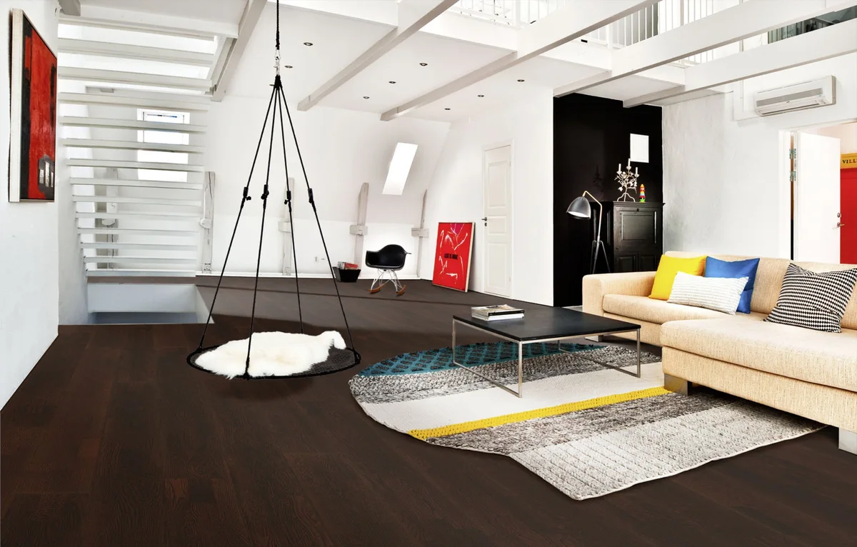 Паркетная доска Kahrs Трес Дуб Супай Supay 133NABEK5LUW240 Variation 2423×200×13