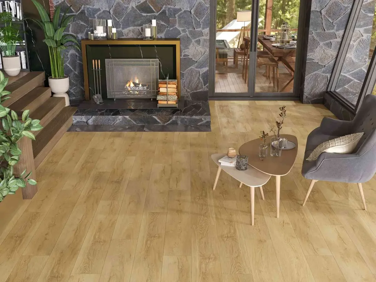 Кварцвиниловый SPC ламинат Alpine Floor Eclipse Super Matt Жардин ECO 21-17 1220×183×4