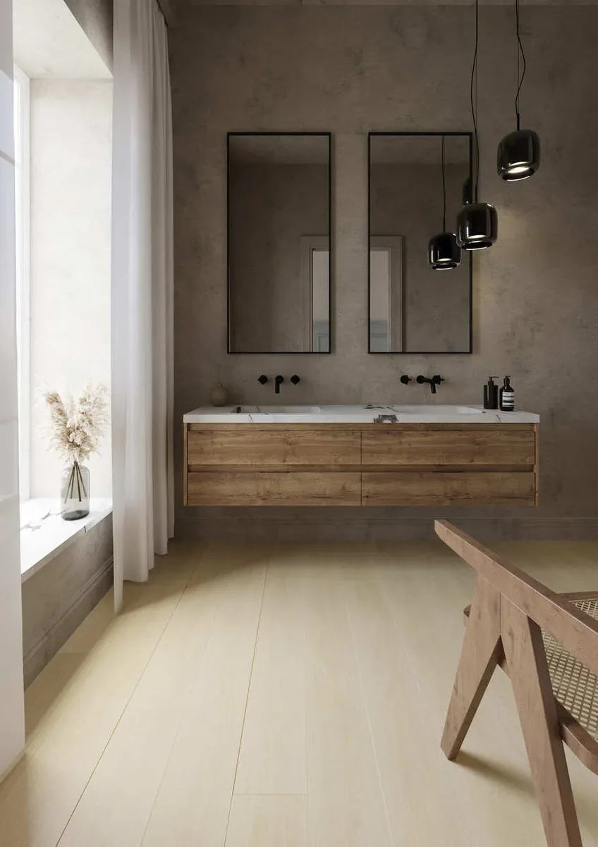 Кварцвиниловый SPC ламинат AlixFloor Natural Line Дуб Натуральный Светлый ALX1562-8 1220×183×5