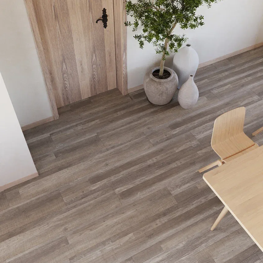 Кварцвиниловая плитка Invictus клеевая Maximus Plank Vintage Oak Cappuccino 1500×228×2,5
