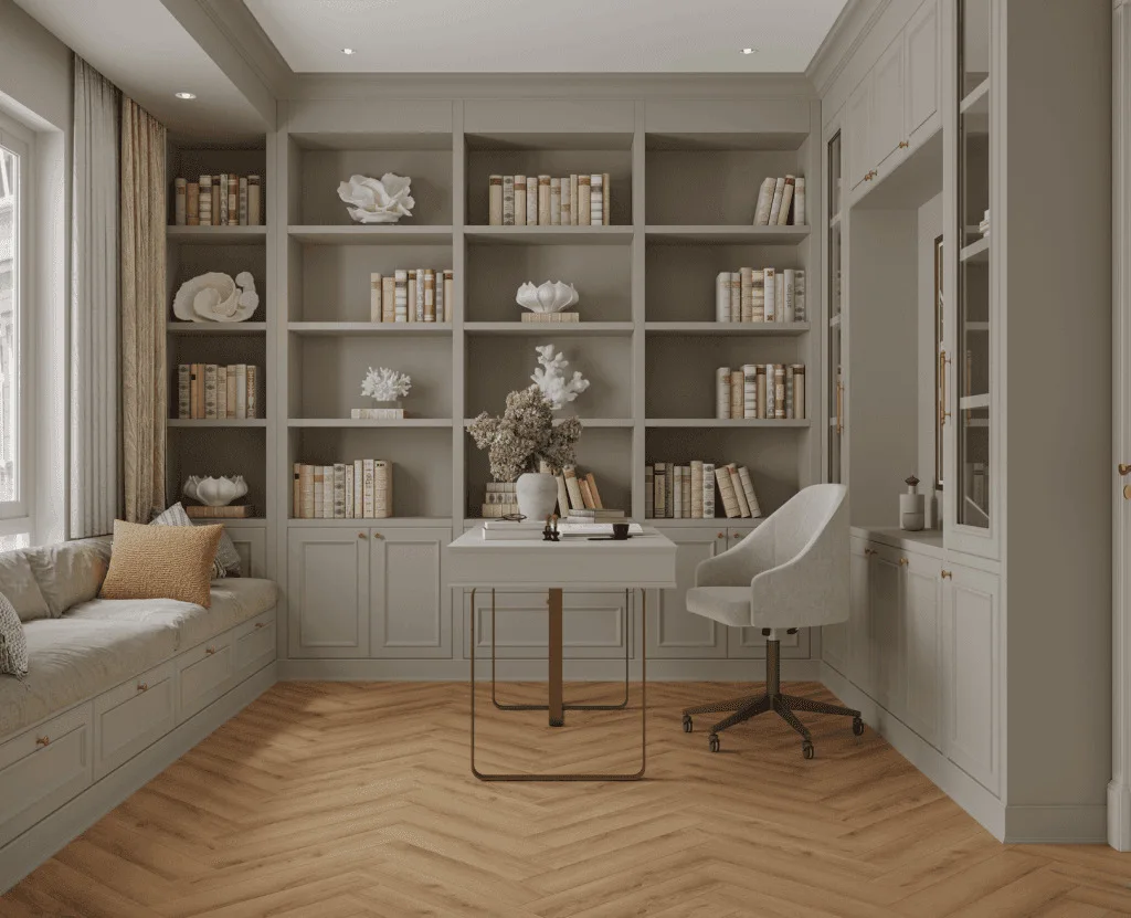 Кварцвиниловый SPC ламинат Norland Parquet S Onega 1055-3 венгерская елка 600×125×4