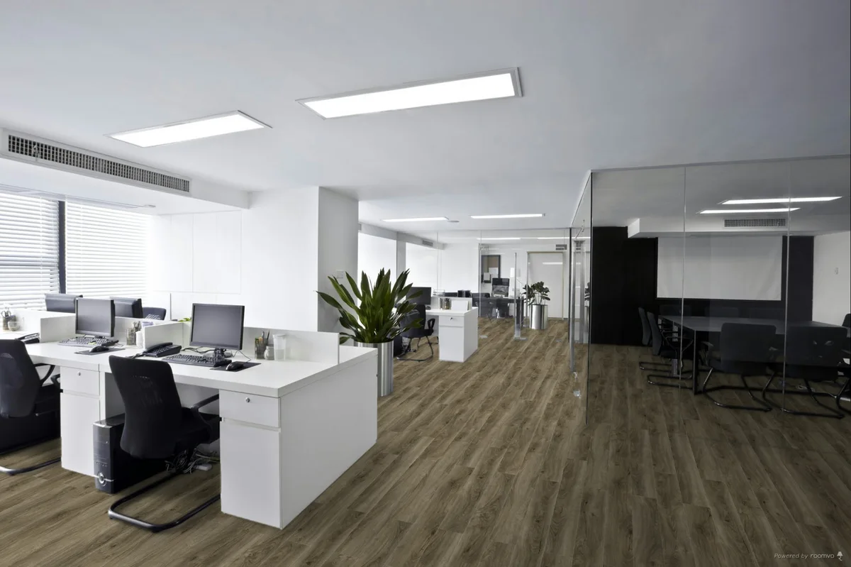 Кварцвиниловая плитка Fargo клеевая Comfort LVT Дуб Беллини 20-7359-31 1227×152×2,5