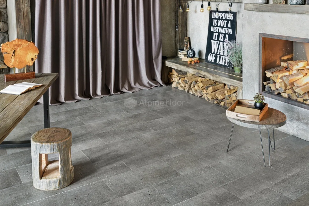 Кварцвиниловый SPC ламинат Alpine Floor Stone Mineral Core Майдес ECO 4-23 609,6×304,8×4