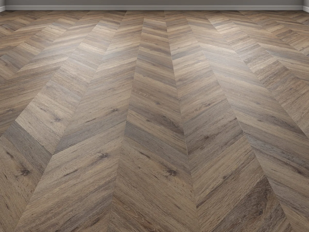 Кварцвиниловая плитка Vinilam клеевая Parquet Chevron Glue Шеврон Лувр I107516 французская елка 690×115×2,5