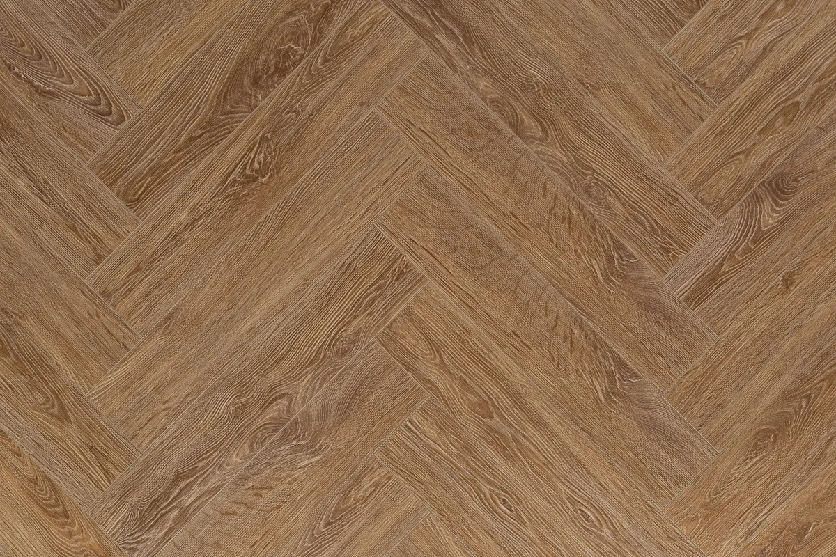Кварцвиниловая плитка Aquafloor клеевая Parquet Glue AF2508PG венгерская елка 610×122×2,5
