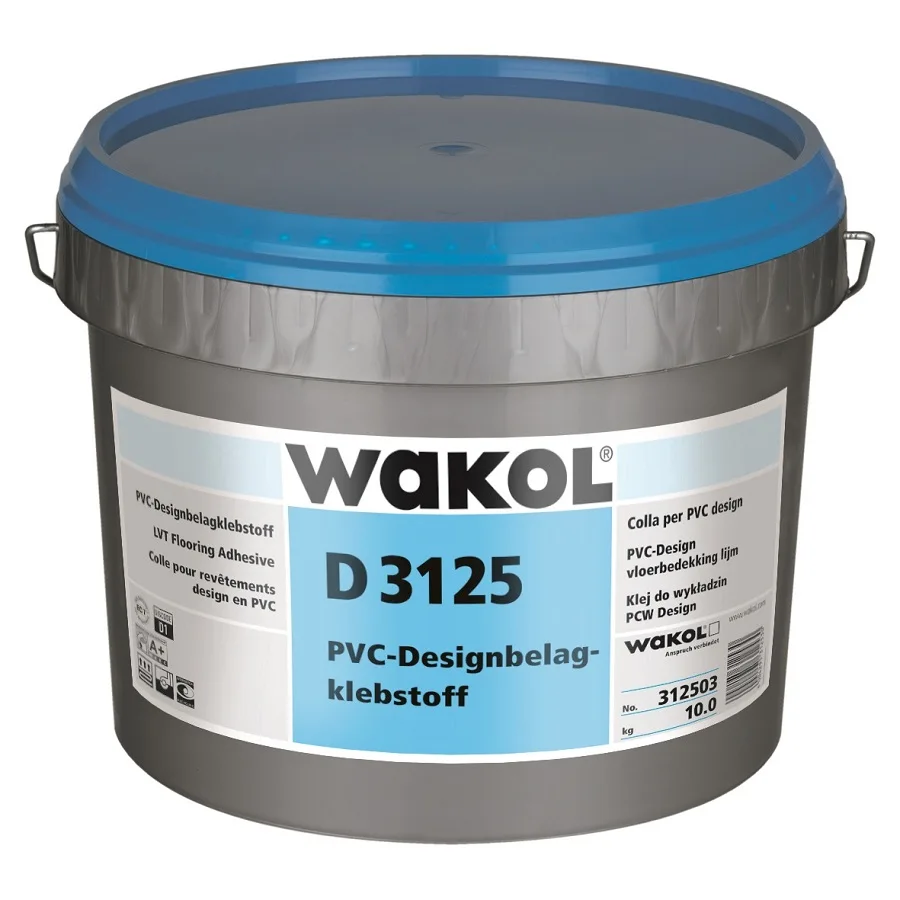 Клей для винилового пола WAKOL D 3125 10 кг