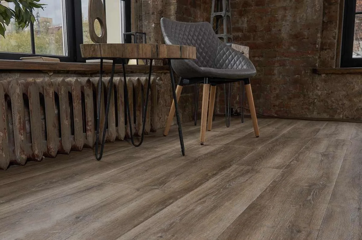 Кварцвиниловый SPC ламинат Vinilam Ceramo Cork Дуб Биль 8895-EIR 1520×225×8