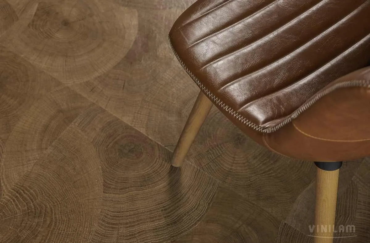Кварцвиниловая плитка Vinilam клеевая Ceramo Stone Glue Дуб Натуральный 61601 950×480×2,5
