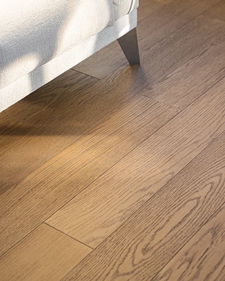 Композитная паркетная доска Quartz Parquet Классик Дуб карельский 419 400-1220×152×5