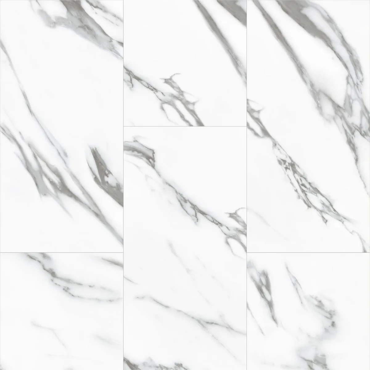Кварцвиниловая плитка Fargo клеевая Stone LVT Мрамор Калакатта 48105-02 606×303×2,5