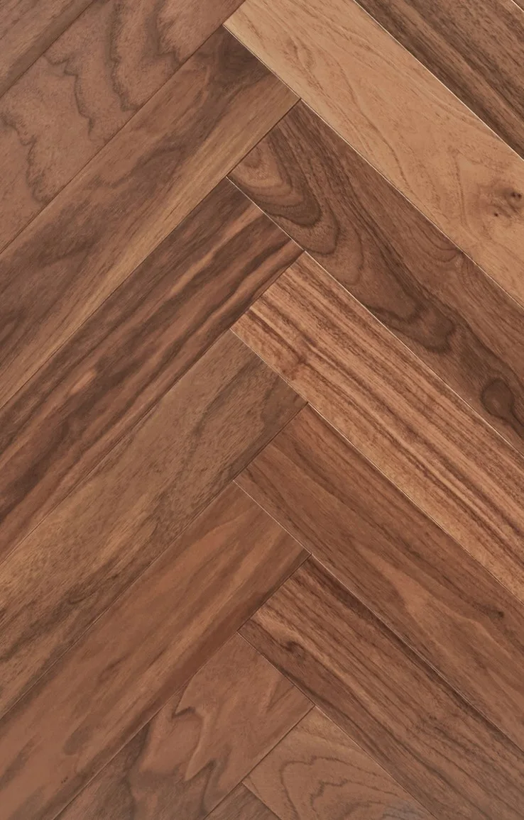Инженерная доска Wood Bee Американский Орех Селект AB венгерская елка 600×92×12