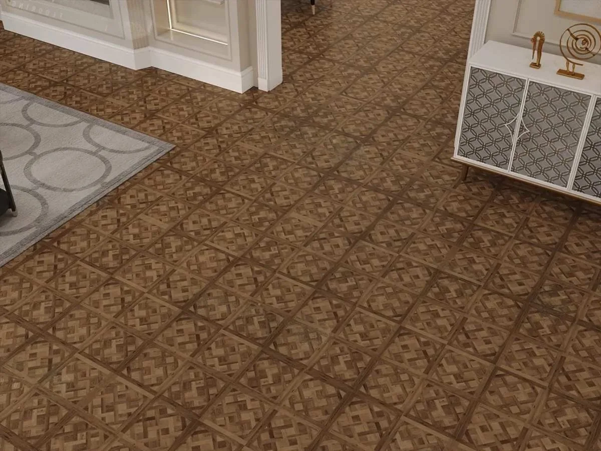 Кварцвиниловый SPC ламинат Alpine Floor Parquet Sirocco Елисейские поля ECO 25-3 595×595×6