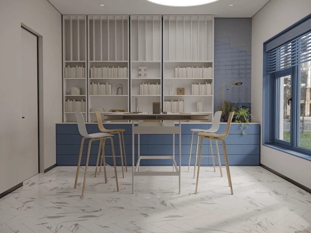 Кварцвиниловый SPC ламинат Alpine Floor Адамант Паркет Фен ECO 31-5-R венгерская елка 600×125×5