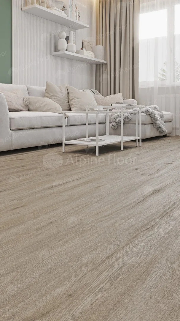Кварцвиниловый SPC ламинат Alpine Floor Solo Прэсто ECO 14-8 1220×183×3.5