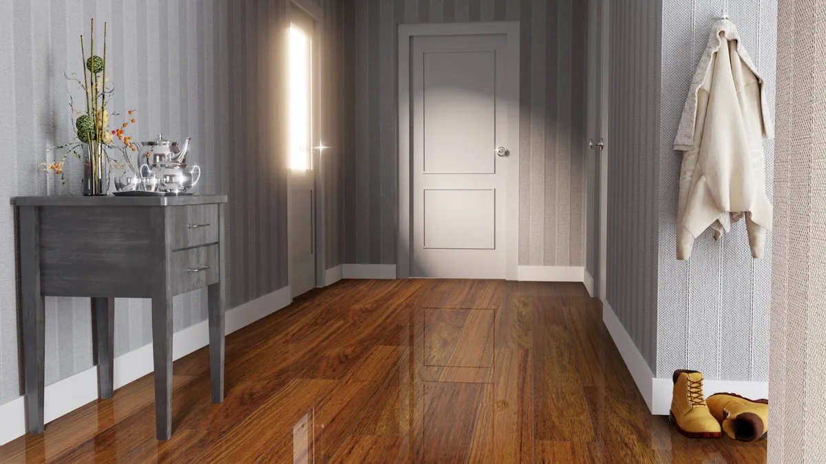 Ламинат Falquon Blue Line Wood 8 Plateau Merbau D2916 1220×193×8