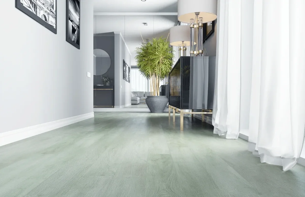 Кварцвиниловый SPC ламинат Home Expert Natural Дуб Тихий лес 1203 / 0-004 1220×150×3,5