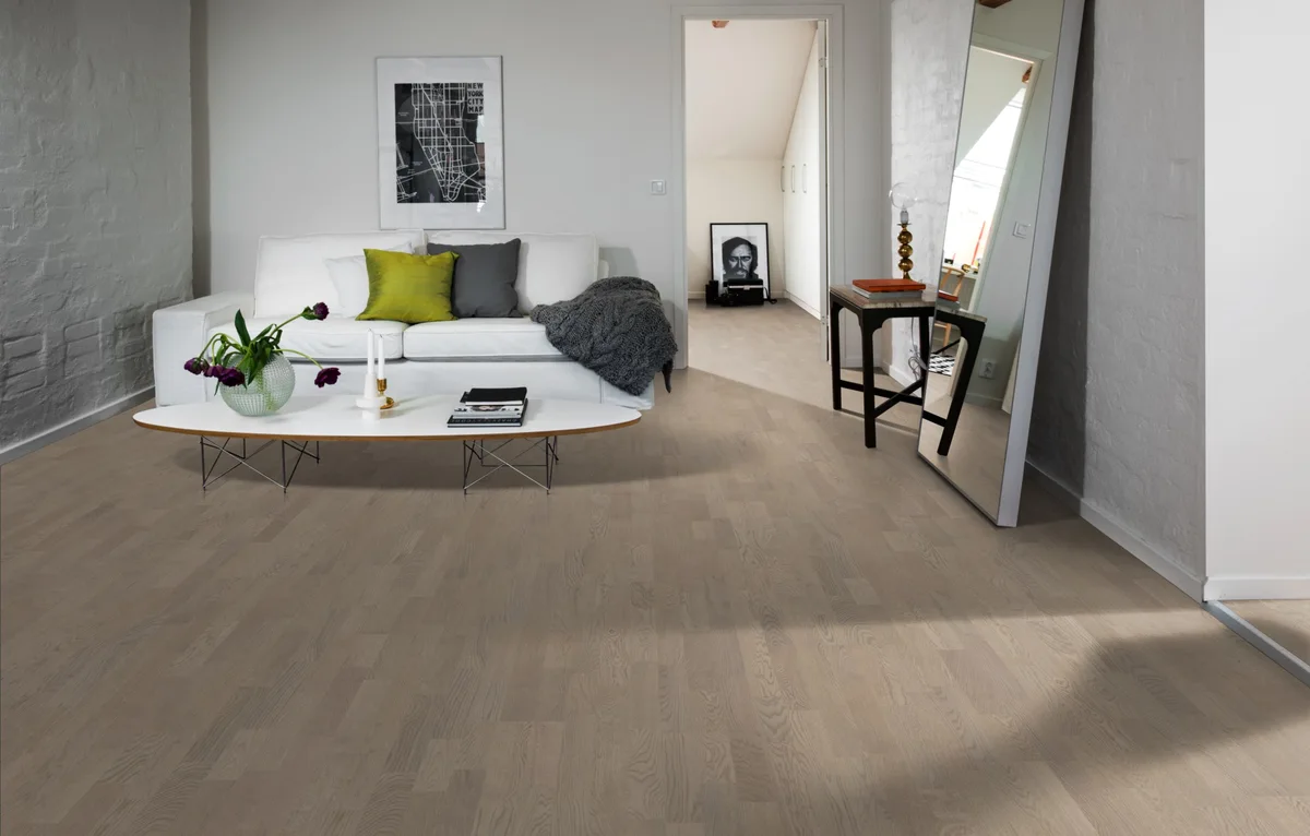 Паркетная доска Kahrs Люмен Дуб Сумерки Twilight 153N3BEKD4KW240 Variation 2423×200×15