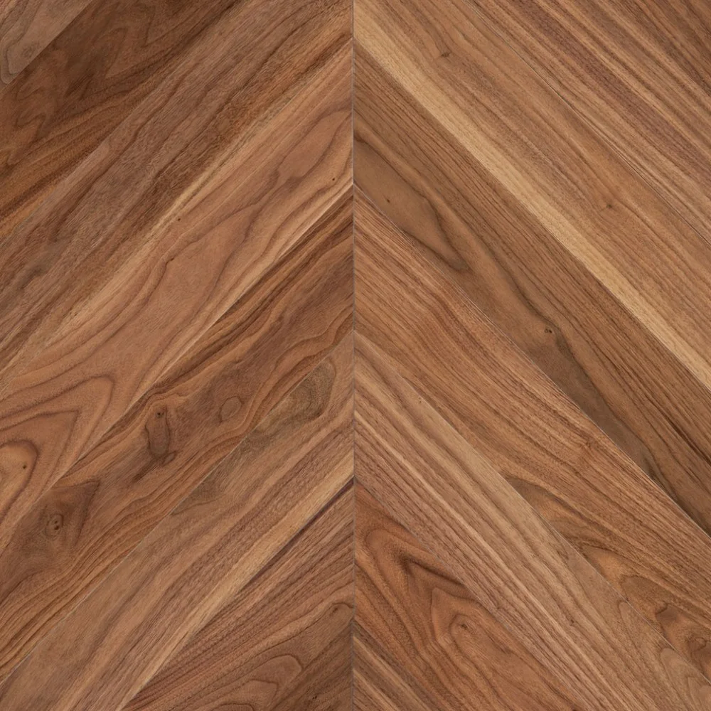 Инженерная доска Ablux Орех Американский селект французская елка 600×125×12