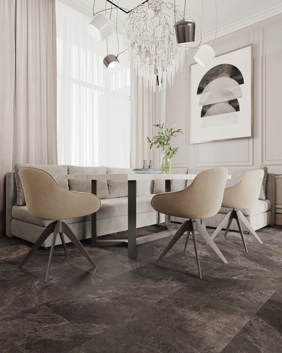 Кварцвиниловый SPC ламинат Vinilam Ceramo Stone Персидский Камень 91911 940×470×8